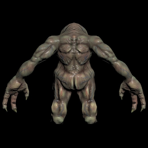 3d beast jolon rigged - The Jolon (aka Fat Monster_RIGGED... by andrew alonso
