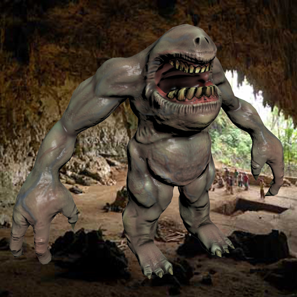 3d beast jolon rigged - The Jolon (aka Fat Monster_RIGGED... by andrew alonso