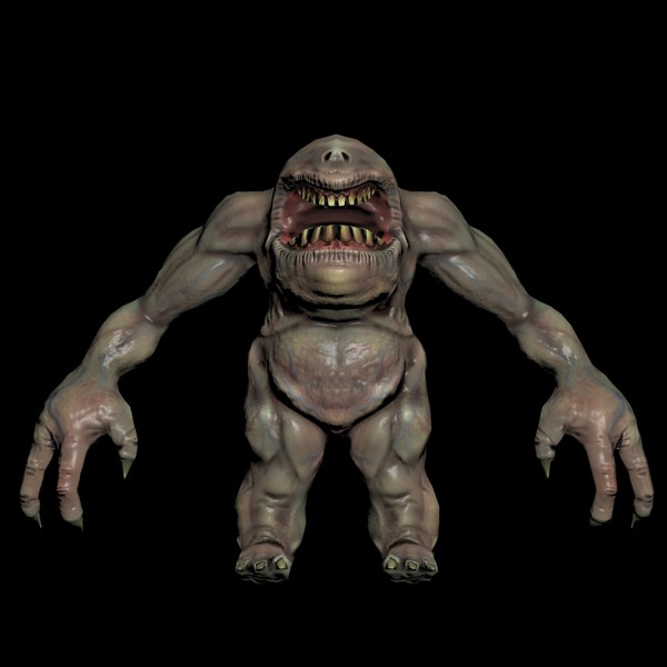 3d beast jolon rigged - The Jolon (aka Fat Monster_RIGGED... by andrew alonso