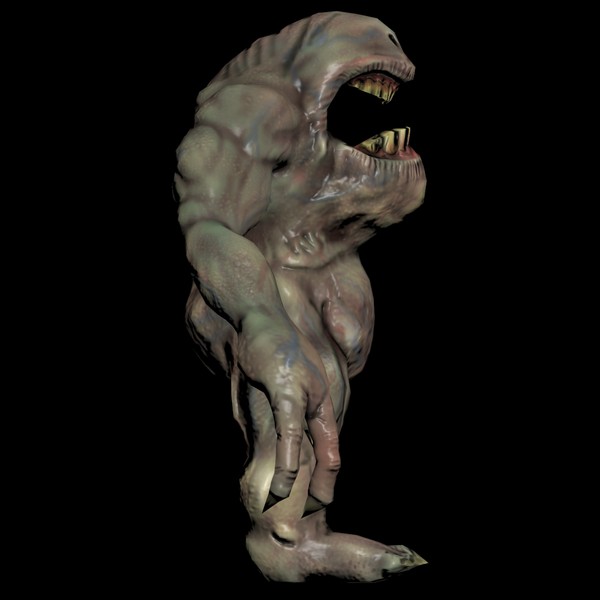 3d beast jolon rigged - The Jolon (aka Fat Monster_RIGGED... by andrew alonso