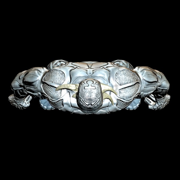 modeled zbrush screenwriter805 max - Cyborg Soldier Beast... by andrew alonso