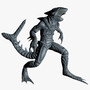 SHARK ALIEN_Rigged
