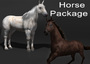 3ds max package horses 1