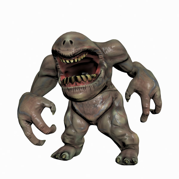 3d beast jolon rigged - The Jolon (aka Fat Monster_RIGGED... by andrew alonso