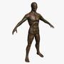 3d man human monster model