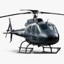 3d model of eurocopter 350