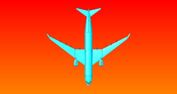 3d airbus a350-800 solid assembly - Airbus A350-800 ACIS Solid Assembly Model... by RodgerSaintJohn