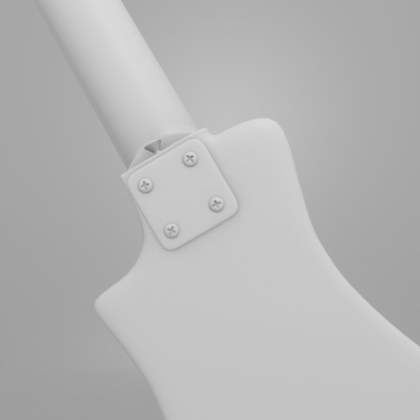 hofner shorty guitar 3d model - Hofner Shorty Guitar... by Sirren