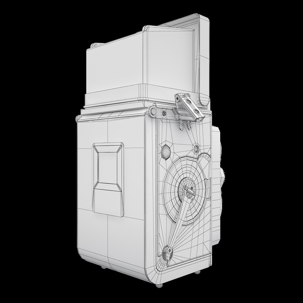 rolleiflex camera obj - Rolleiflex Camera... by Stubborn3D