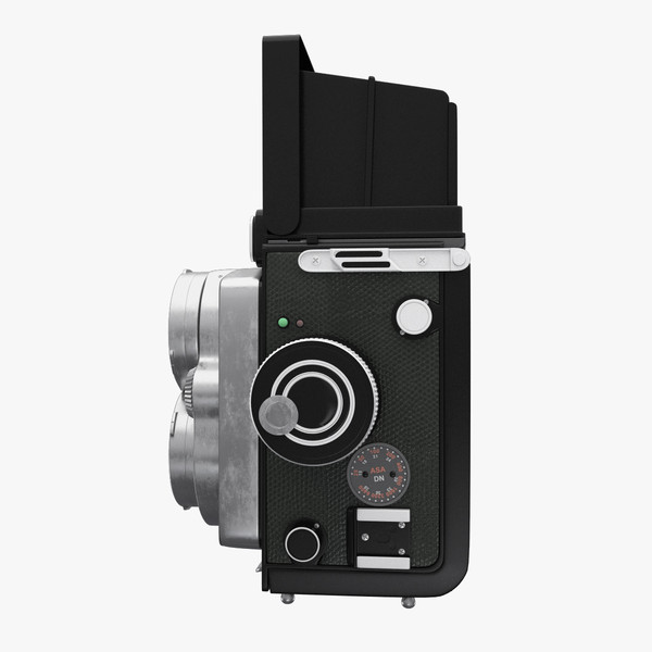 rolleiflex camera obj - Rolleiflex Camera... by Stubborn3D