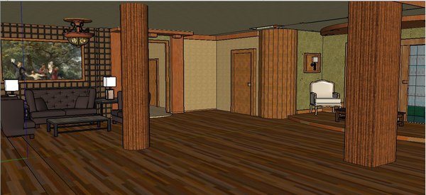 3ds max - house - House... by bassem.mankarios