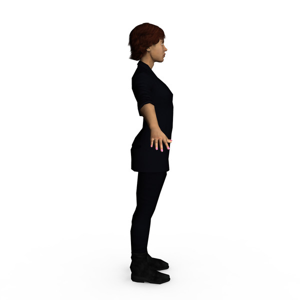 3d casual female character - Casual Female 08... by ignisfatuus