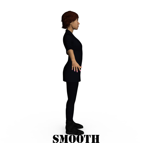 3d casual female character - Casual Female 08... by ignisfatuus