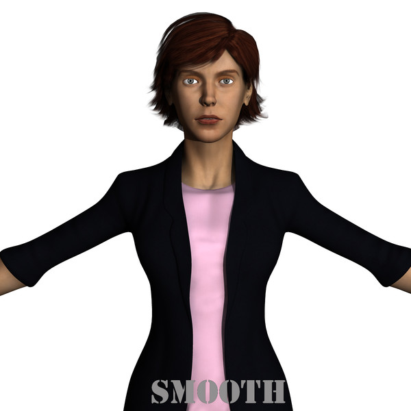 3d casual female character - Casual Female 08... by ignisfatuus