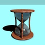 3d c4d old hourglass
