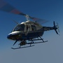 3d bell helicopter police