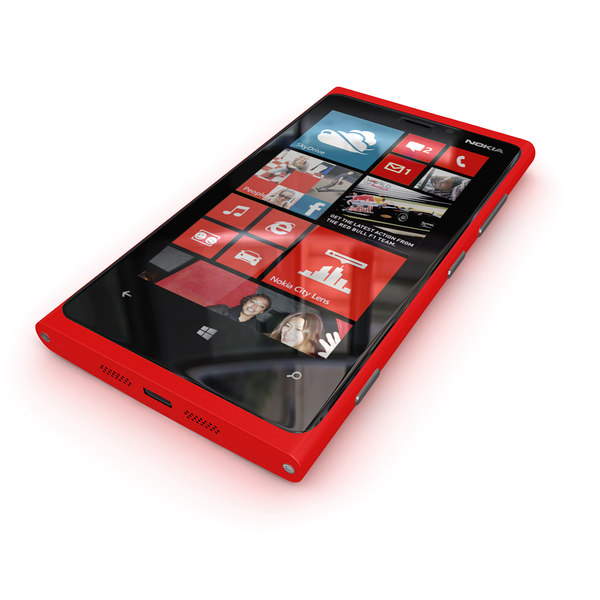 new nokia lumia 920 3d model - Nokia Lumia 920 and 820 Collection... by Leeift