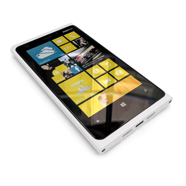 new nokia lumia 920 3d model - Nokia Lumia 920 and 820 Collection... by Leeift