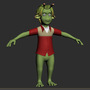 cartoon 3d model