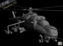 3d mil mi24 hind helicopter model