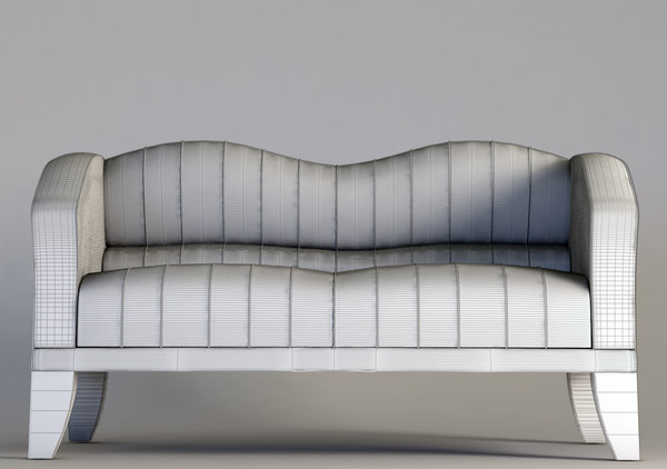 3ds max giorgetti sofa - giorgetti Ovis sofa... by V3rtig0