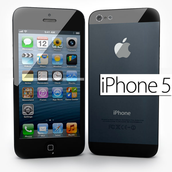 new apple iphone 5 3d 3ds - Brand New Apple iPhone 5... by Leeift