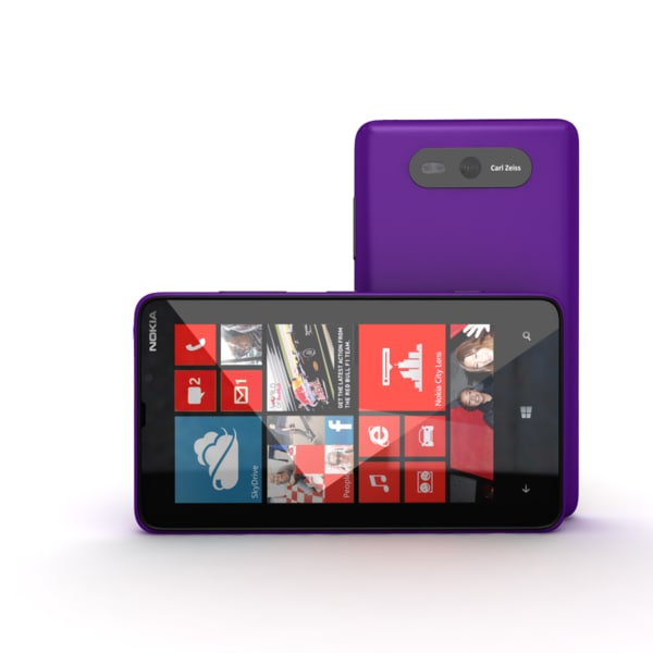 new nokia lumia 920 3d model - Nokia Lumia 920 and 820 Collection... by Leeift