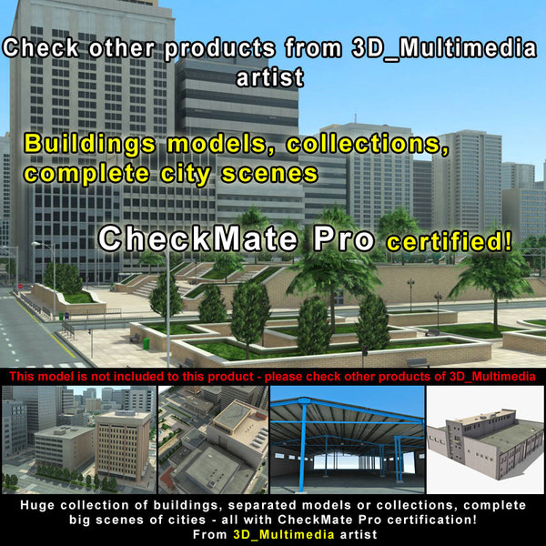 warehouses buildings 3 collections max - Warehouse 3 Collection Hangar... by 3D_Multimedia