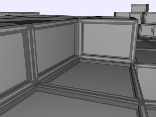3ds max glass house structure - Glass House (UV-mapped)... by kabeltelevizio