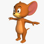 jerry character 3d model