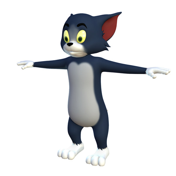 tom character 3d max - Tom... by cgSorcerer