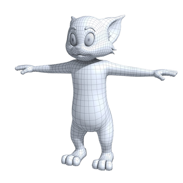 tom character 3d max - Tom... by cgSorcerer
