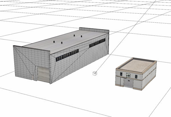 warehouses buildings 3 collections max - Warehouse 3 Collection Hangar... by 3D_Multimedia