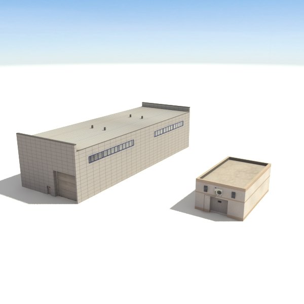 warehouses buildings 3 collections max - Warehouse 3 Collection Hangar... by 3D_Multimedia