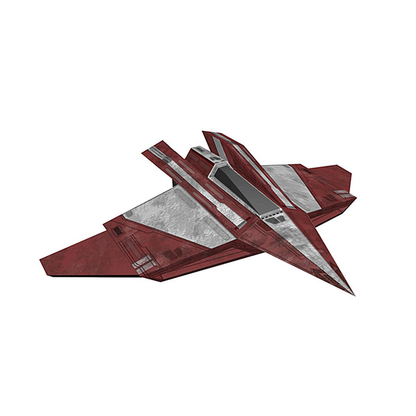 max low-poly spaceship space - Spaceship #AA3 Low-Poly Model... by Mister A