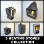 stove siber heating 3d max