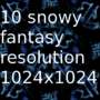 snowy fantasy