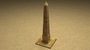 3d model of egyptian obelisk