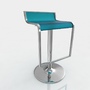 bar stool 3d max