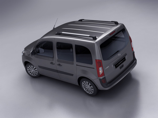 mercedes citan 3d model - Mercedes Citan 2013... by kdeniz
