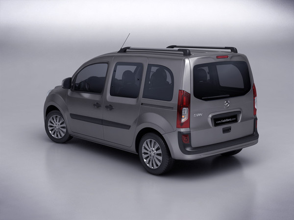 mercedes citan 3d model - Mercedes Citan 2013... by kdeniz