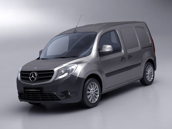 mercedes citan van 3ds - Mercedes Citan Van 2013... by kdeniz