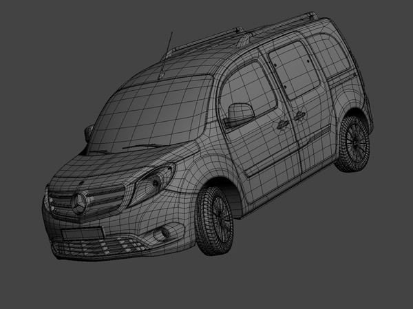 mercedes citan van 3ds - Mercedes Citan Van 2013... by kdeniz