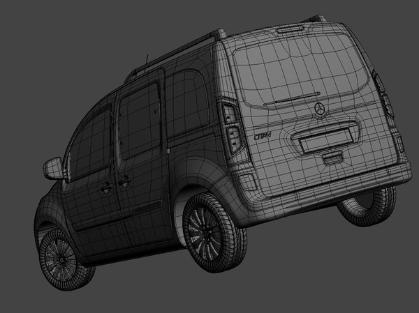 mercedes citan van 3ds - Mercedes Citan Van 2013... by kdeniz