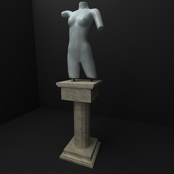 3d model greek torso - Greek Torso... by Imagework