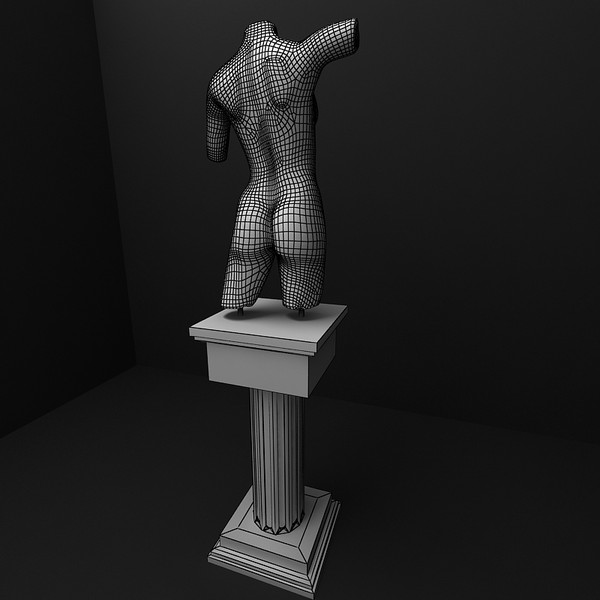 3d model greek torso - Greek Torso... by Imagework