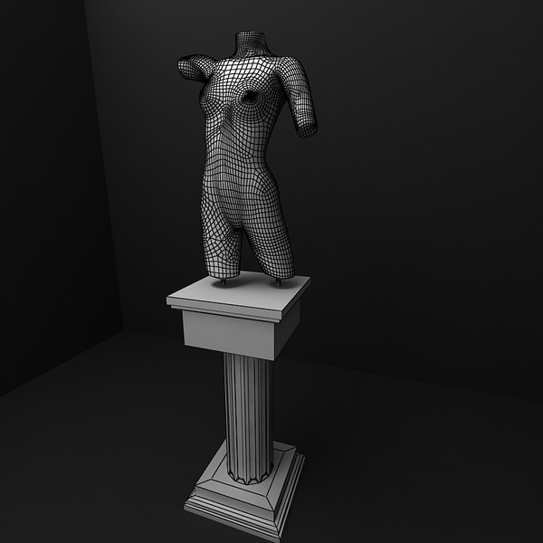 3d model greek torso - Greek Torso... by Imagework