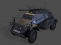 3d model german sdkfz 222 armoured car