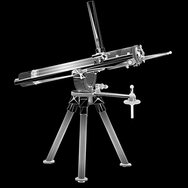 gatling gun 3d model - Gatling Gun... by Poornachandra