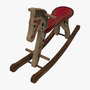 rocking horse 3d model